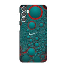 Силиконовый Чехол на Samsung Galaxy A55 с картинкой Nike (Найк зеленый)