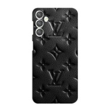 Текстурный Чехол Louis Vuitton для Самсунг А55 (Черный ЛВ)