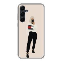 Силіконовый Чохол на Samsung Galaxy A55 з картинкой Модных девушек (Стильна)