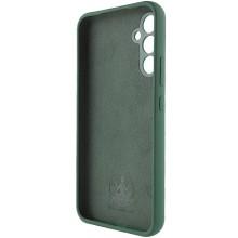 Чехол Silicone Cover Lakshmi Full Camera (AA) with logo для Samsung Galaxy A56 5G – Зеленый