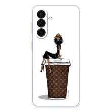 Чохли Луі Вітон для Samsung Galaxy A56 5G (AlphaPrint - LOUIS VUITTON) (кава LOUIS VUITTON)