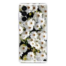 Чохол з ромашками на Samsung Galaxy A56 5G – Рамка в ромашках