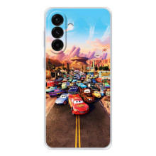 Силиконовый чехол Маквин для Samsung Galaxy A56 5G – Тачки Маквин