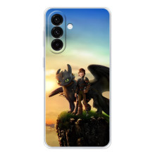 Чехол с принтом дракон Беззубик для Гелекси А56 5G – Мультфильм про дракона