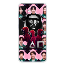 Чохол Гра в кальмара для Samsung Galaxy A56 5G – Персонажі гри кальмара