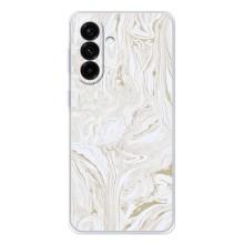 Мраморний чехол на Samsung Galaxy A56 5G (VPrint) (Білий мрамор)