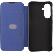 Кожаный чехол-книжка Belora для Samsung Galaxy A57 5G – Темно-синий
