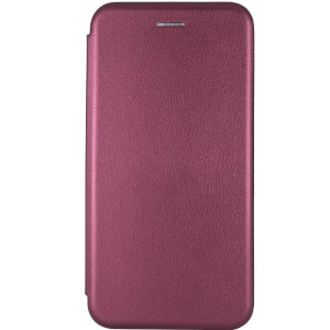 Шкіряний чохол-книжка Classy для Samsung Galaxy A57 5G – Бордовий