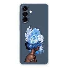 Чехлы (ART) Цветы на Samsung Galaxy A57 (VPrint) (Цветы на голове)