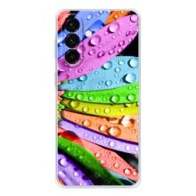 Чехлы (ART) Цветы на Samsung Galaxy A57 (VPrint) (Семицветик)
