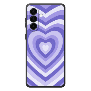 Чехлы с тематикой "Маленькие Сердечки" на Samsung Galaxy A57 (Сердце фиолет)