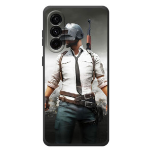 Силиконовый чехол с картинкой "Герой Pubg" на Samsung Galaxy A57 – Пабг