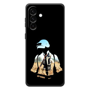 Силиконовый чехол с картинкой "Герой Pubg" на Samsung Galaxy A57 – Пубг мен