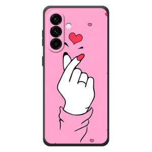 Чехол с принтом для Samsung Galaxy A57 (AlphaPrint - Знак сердечка)