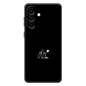 Чехол с картинками на черном фоне для Samsung Galaxy A57 – Книжки