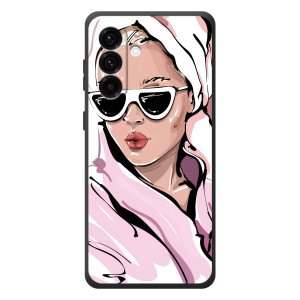 Чохол з картинкою Модні Дівчата Samsung Galaxy A57 – Дівчина в халаті