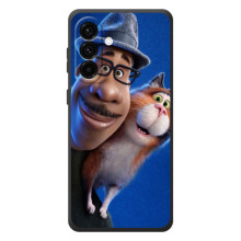 Чехол с принтом Душа на Samsung Galaxy A57 (Джо и кот)