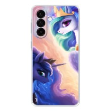 Чехол для Гелекси А57 - (Единорожки - Новинки) (AlphaPrint) (Единорожки)