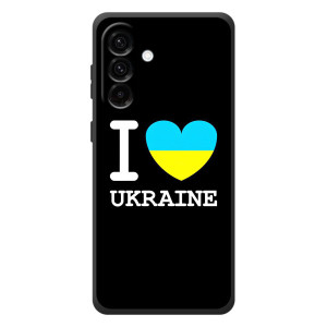 Чехол с Украинской символикой на Галакси А57 – I Love Ukraine