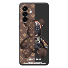 Чехол с брендом Луи Витон на  – Мишка робот