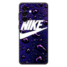 Чехол с логотипом Найк на Samsung Galaxy A57 (Найк на фиолетовом)