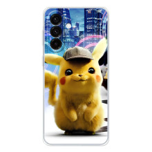 Чехол с Пикачу на Samsung Galaxy A57 – Пикачу в городе