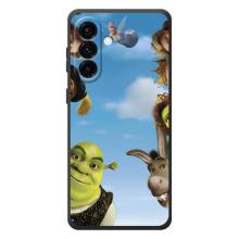 Печатный чехол с принтом Шрек для Samsung Galaxy A57 – Шрек персонажи