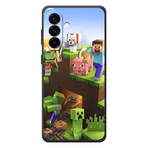 Чохли для Samsung Galaxy A57 (Персонажі МайнКрафт) (Майн-крафт)