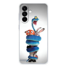 Силиконовый чехол с принтом Зоотрополіс для Samsung Galaxy A57 – Змея Зоо