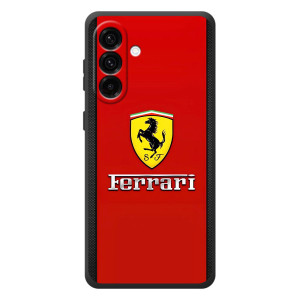 Силиконовый бампер с картинкой машины на Samsung Galaxy A57 – Ferrari Logo