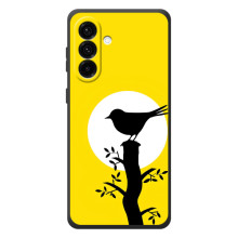 Силіконовий бампер з птичкою на Samsung Galaxy A57 – Пташка