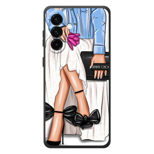 Силіконовый Чохол на Samsung Galaxy A57 з картинкой Модных девушек – Мода