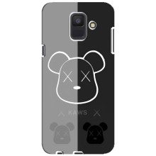 Чехлы для Samsung Galaxy A6 2018, A600F - Bearbrick Louis Vuitton (PREMIUMPrint) (БеарБрик глаза)