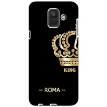 Чохли для Samsung Galaxy A6 2018, A600F (VPrint) - Футбольні клуби (Roma)