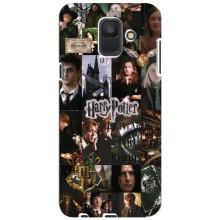Чехлы Фильмы для Самсунг А шесть двадцать восемнадцать, А шестьсот Ф (VPrint) – коллаж Гарри Поттер