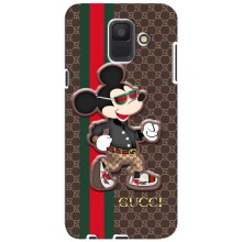 Чохли  GUCCI для Samsung A6 2018, А600F (AlphaPrint) (Маус Гуччі)