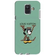 Чехлы Луи Витон для Samsung Galaxy A6 2018, A600F (AlphaPrint - LOUIS VUITTON) (Микки Маус LV)