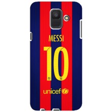 Чохли Мессі для Samsung Galaxy A6 2018, A600F (AlphaPrint) (Messi Barca 10)