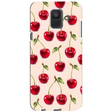 Чохли з фруктами для Samsung Galaxy A6 2018, A600F (VPrint) (Черешня)