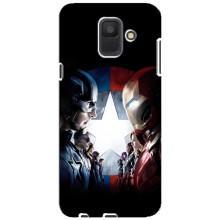 Чехлы с героями Марвел Samsung Galaxy A6 2018, A600F (VPrint)