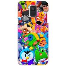 Чехлы Brawl Stars для Samsung Galaxy A6 2018, A600F (AlphaPrint)