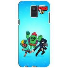 Чехлы Brawl Stars для Samsung Galaxy A6 2018, A600F (AlphaPrint)