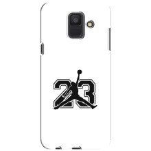 Чехлы для Samsung Galaxy A6 2018, A600F - с картинкой JORDAN (AlphaPrint) (Jordan 23)
