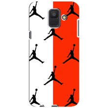 Чехлы для Samsung Galaxy A6 2018, A600F - с картинкой JORDAN (AlphaPrint) (Лого Джордан)