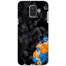Чехлы с крутыми принтами для Samsung Galaxy A6 2018, A600F - (PREMIUMPrint) (Воры)