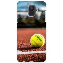 Чехлы с принтом Спортивная тематика для Samsung Galaxy A6 2018, A600F – Теннисный корт