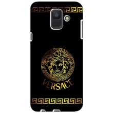 Чехлы VERSACE для Самсунг А шесть двадцать восемнадцать, А шестьсот Ф (PREMIUMPrint) (Logo Versace)