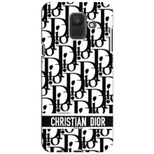 Чехол (Dior, Prada, YSL, Chanel) для Samsung Galaxy A6 2018, A600F (Christian Dior)