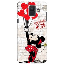 Чехол Disney Mouse Samsung Galaxy A6 2018, A600F (PREMIUMPrint) (Heart Minni)