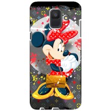 Чехол Disney Mouse Samsung Galaxy A6 2018, A600F (PREMIUMPrint) (Minni с бантиком)